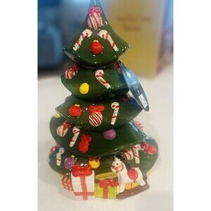 Christopher Radko Christmas Tree Cookie Jar Vintage